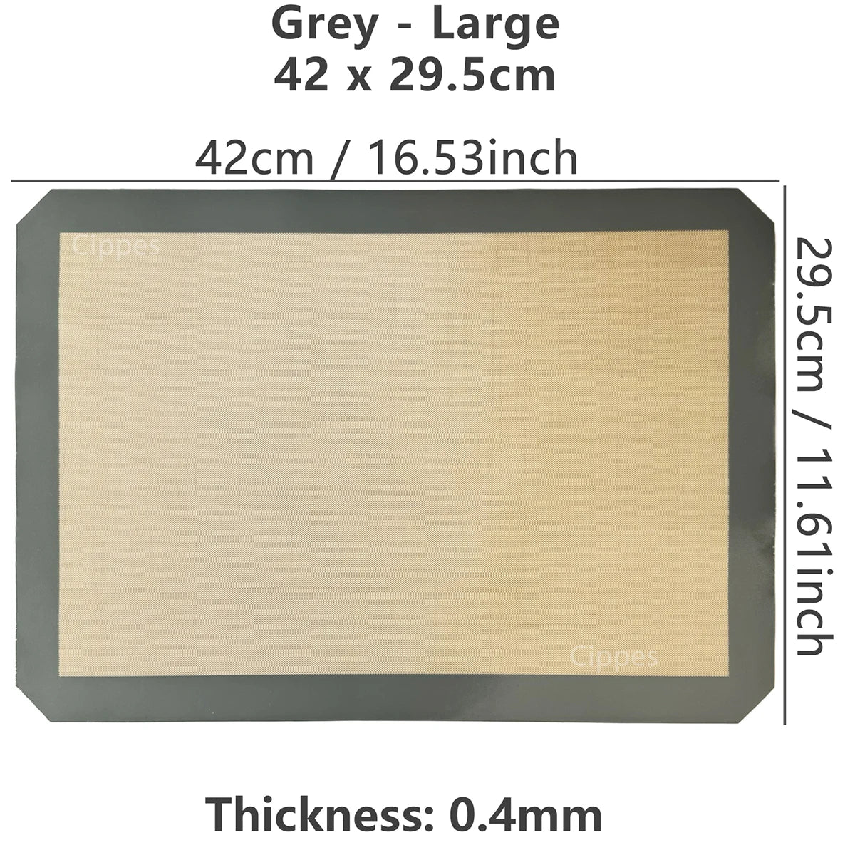 Reusable Silicone Baking Mat for Oven – Non Stick Heat Resistant Cookie & Baking Sheet Liner
