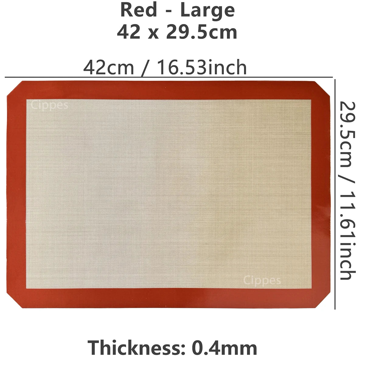 Reusable Silicone Baking Mat for Oven – Non Stick Heat Resistant Cookie & Baking Sheet Liner