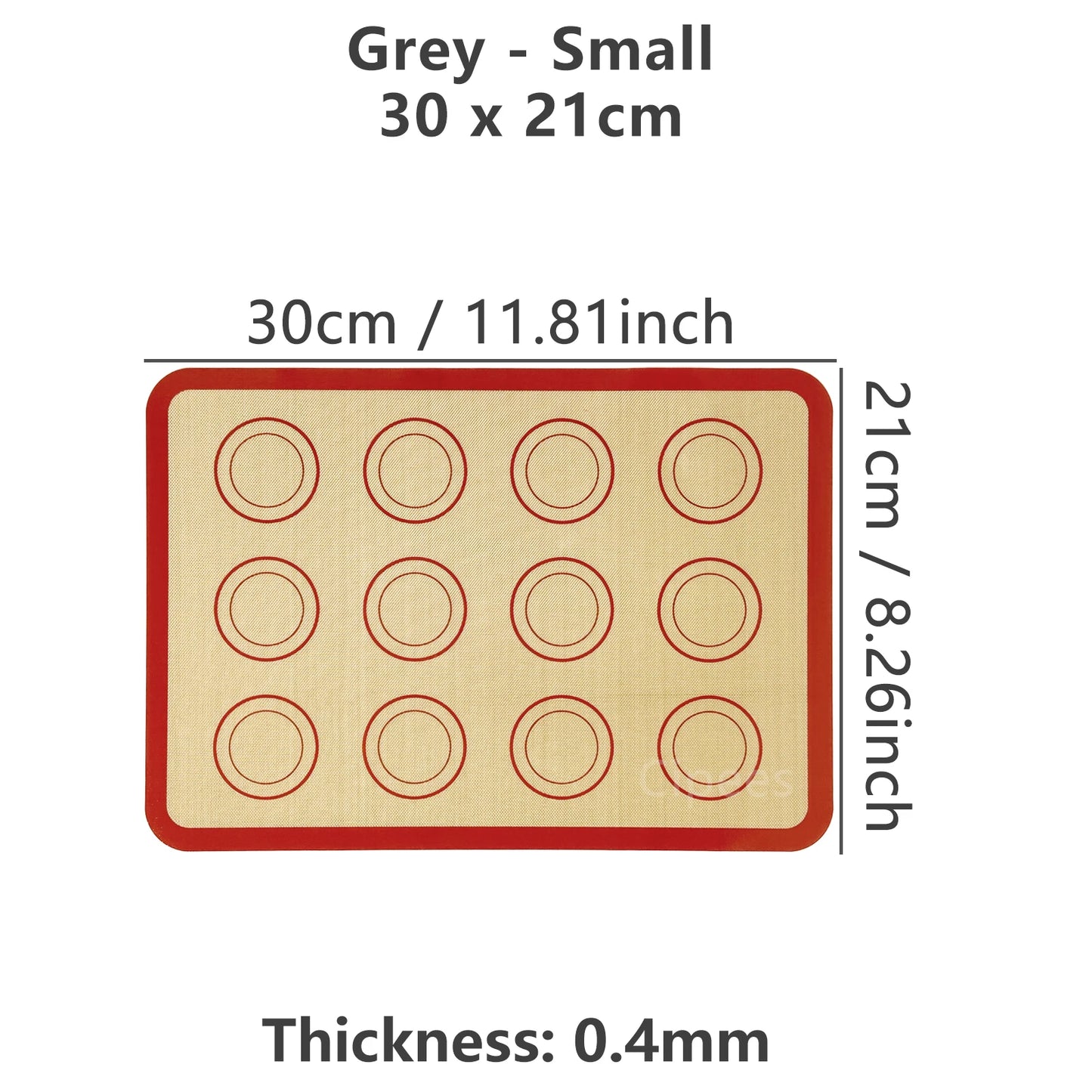 Reusable Silicone Baking Mat for Oven – Non Stick Heat Resistant Cookie & Baking Sheet Liner