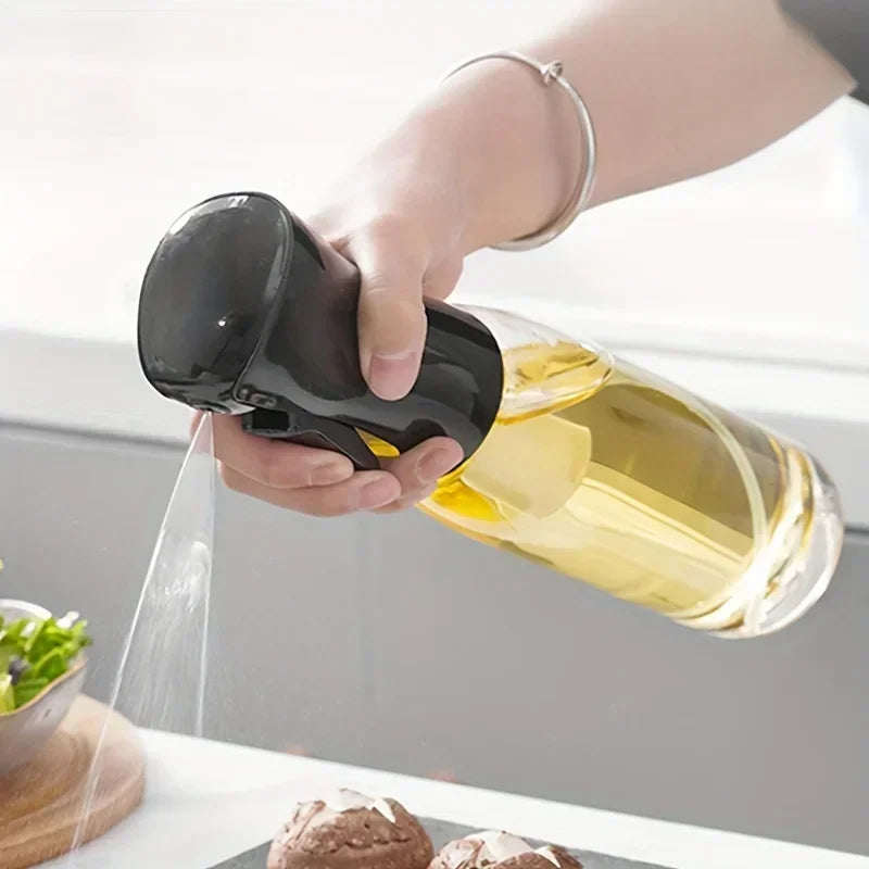 Oil Spray Bottle Dispenser – Olive Oil Sprayer for Cooking, Air Fryer, BBQ & Salad