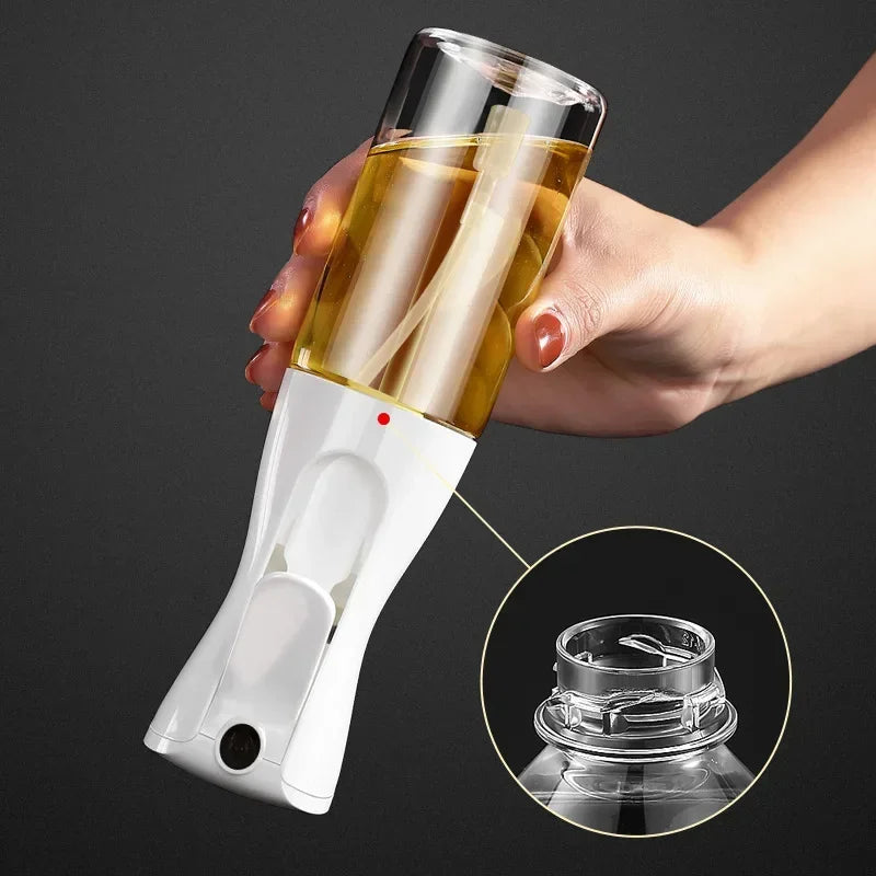 Oil Spray Bottle Dispenser – Olive Oil Sprayer for Cooking, Air Fryer, BBQ & Salad