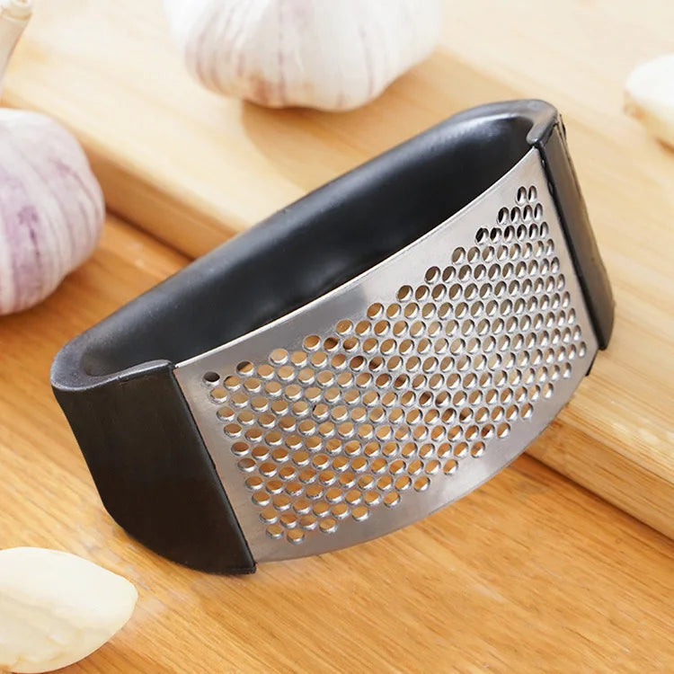 Stainless Steel Garlic Press – Heavy Duty Garlic Crusher & Mincer Kitchen Tool