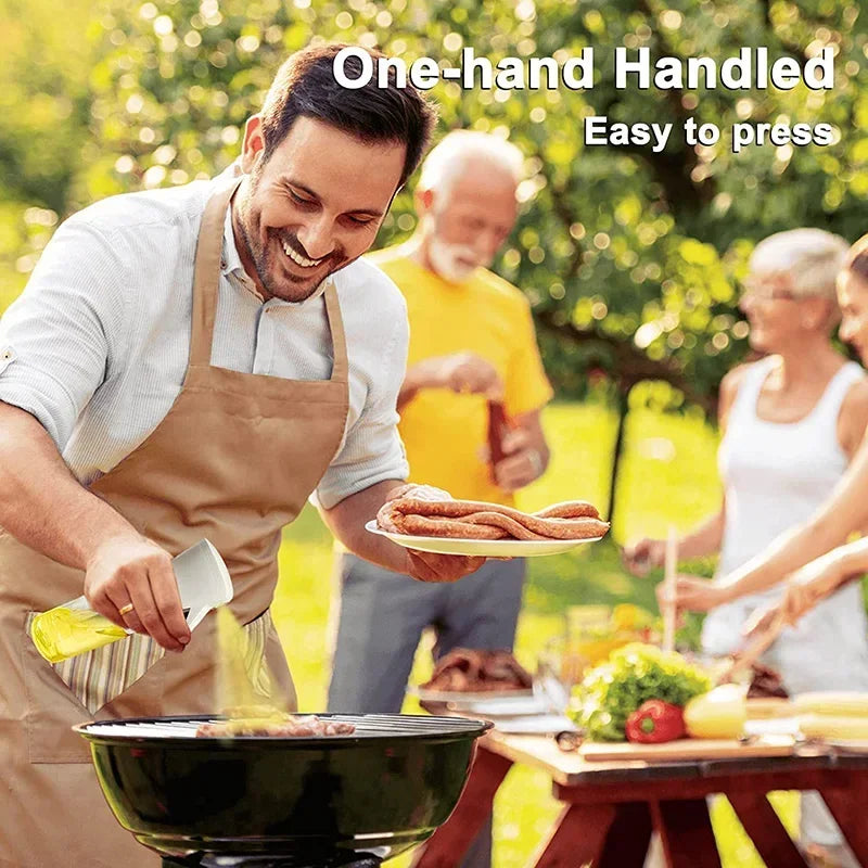 Oil Spray Bottle Dispenser – Olive Oil Sprayer for Cooking, Air Fryer, BBQ & Salad