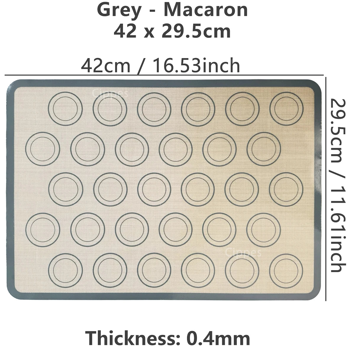 Reusable Silicone Baking Mat for Oven – Non Stick Heat Resistant Cookie & Baking Sheet Liner