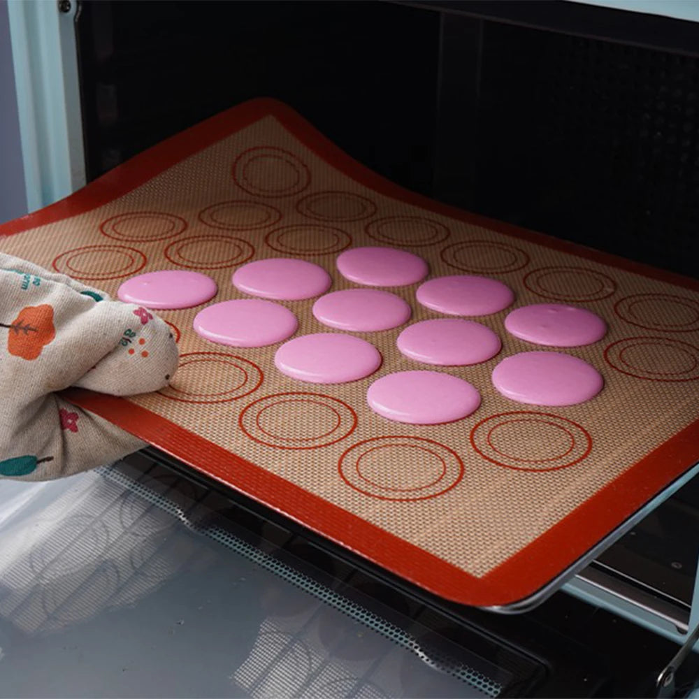 Reusable Silicone Baking Mat for Oven – Non Stick Heat Resistant Cookie & Baking Sheet Liner