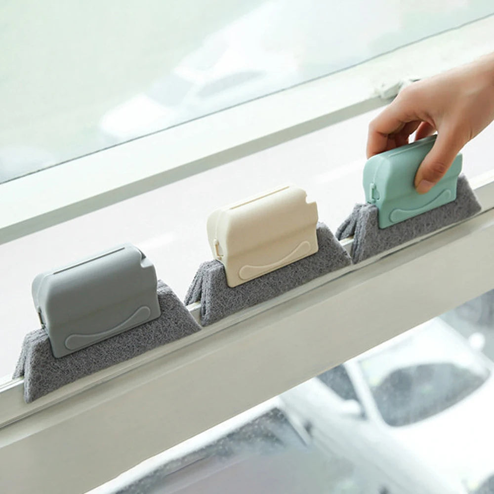 10-Piece Small Cleaning Brushes – Window Slots, Gaps & Dead Corners Cleaner