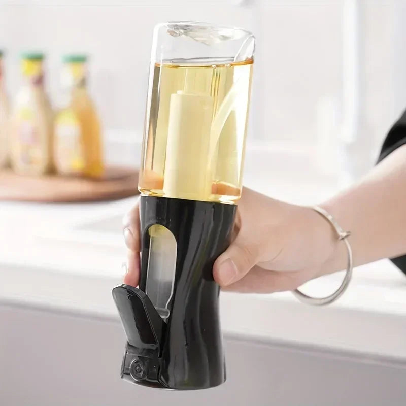 Oil Spray Bottle Dispenser – Olive Oil Sprayer for Cooking, Air Fryer, BBQ & Salad
