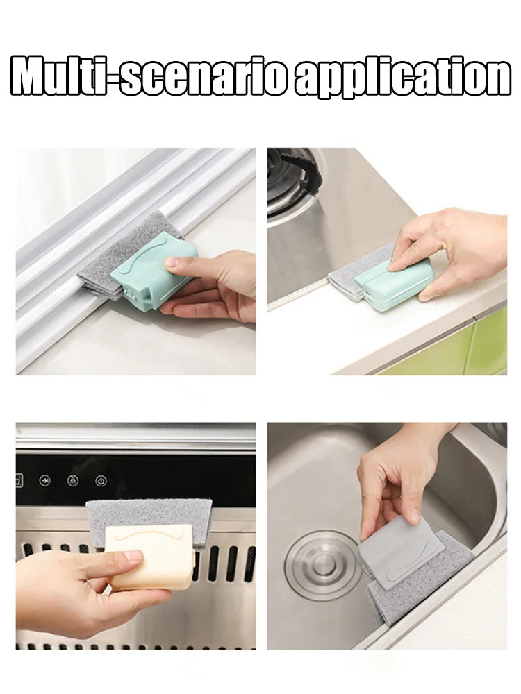 10-Piece Small Cleaning Brushes – Window Slots, Gaps & Dead Corners Cleaner