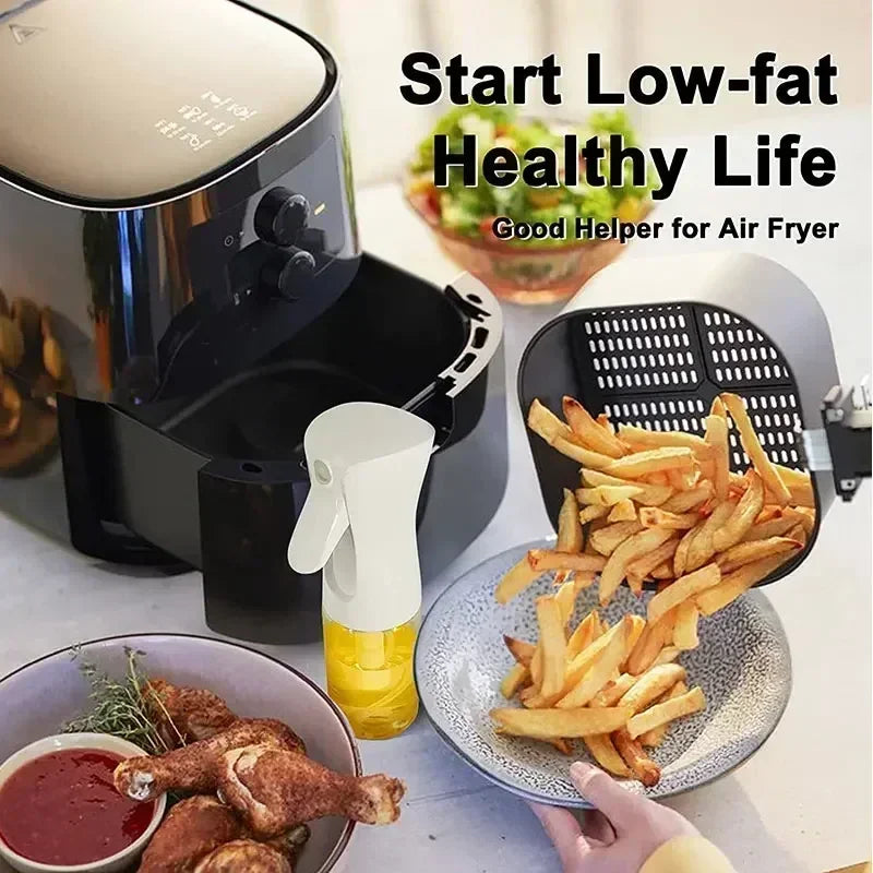 Oil Spray Bottle Dispenser – Olive Oil Sprayer for Cooking, Air Fryer, BBQ & Salad