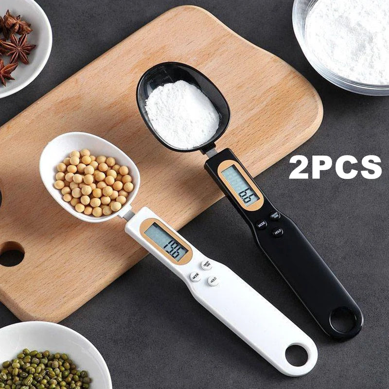 Mini Spoon Digital Kitchen Scale – LCD Food Scale for Coffee, Flour & Cooking (0.1-500g)