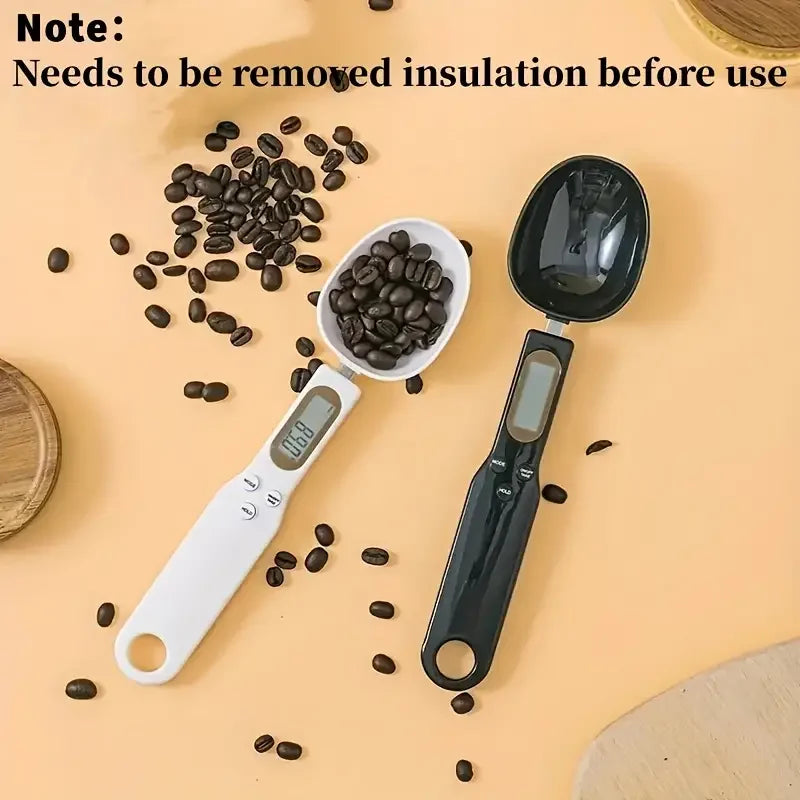 Mini Spoon Digital Kitchen Scale – LCD Food Scale for Coffee, Flour & Cooking (0.1-500g)